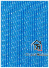 Фасадная сетка 80 г/м2 Голубая 3x50м Фасадная сетка 80 г/м2 Голубая 3x50м
