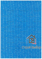 Фасадная сетка 80 г/м2 Голубая 3x50м